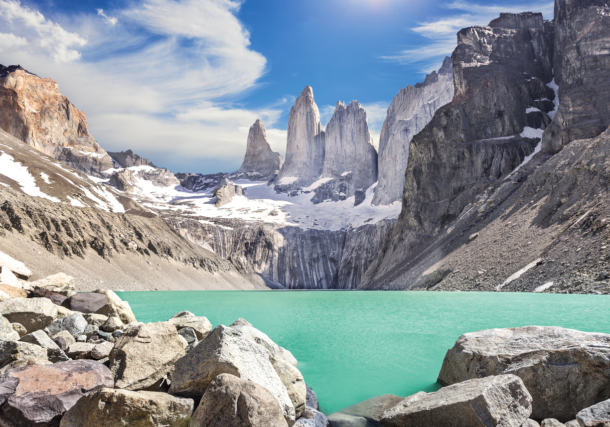 Torres del Paine mountains, Patagonia, Chile