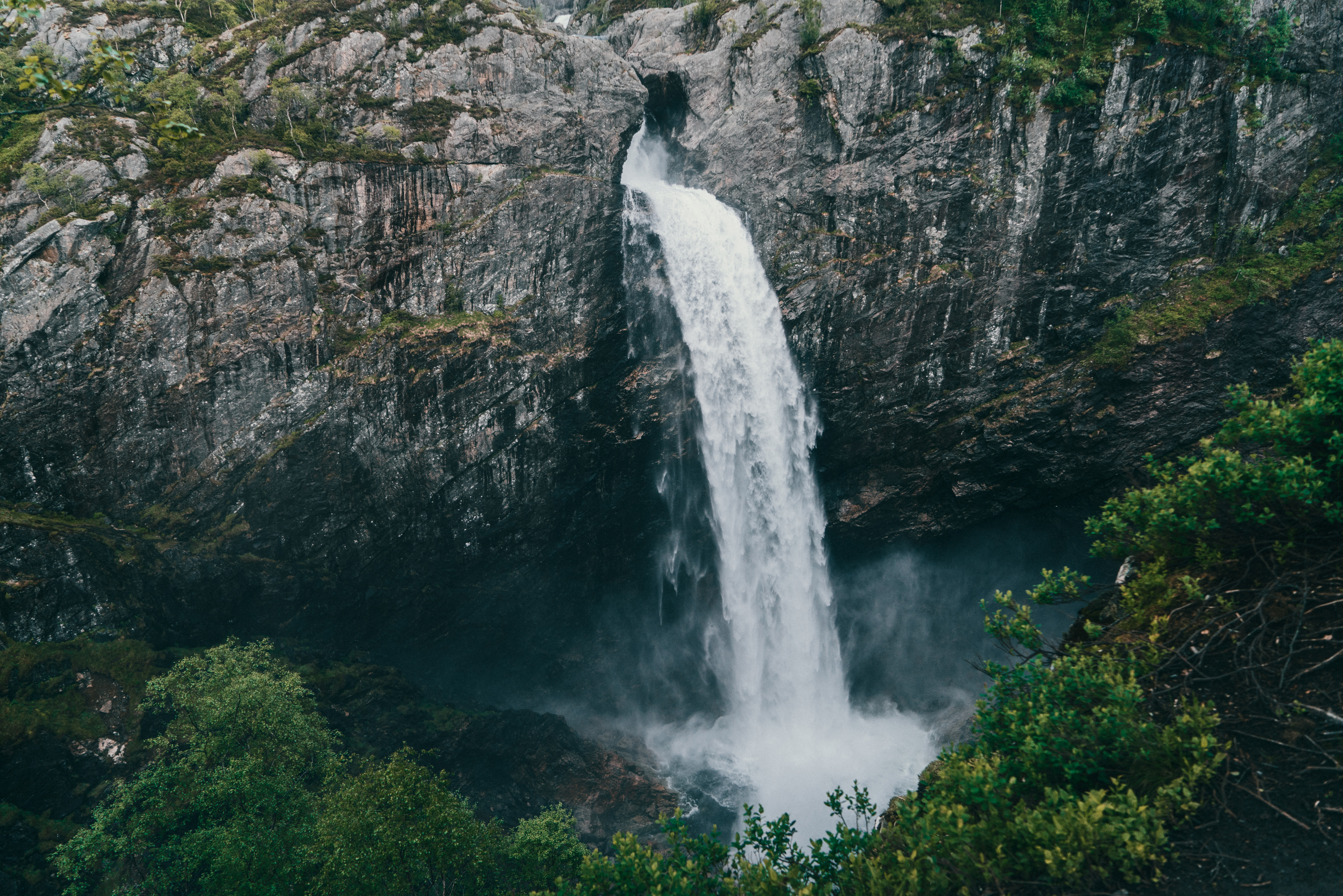 Monafossen waterfall in Norway