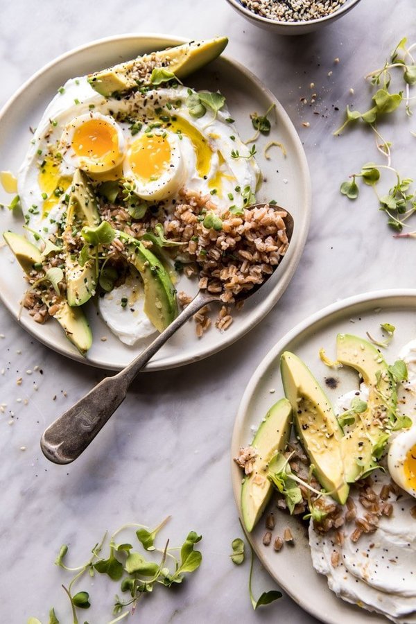 Avocado Yoghurt Bowl