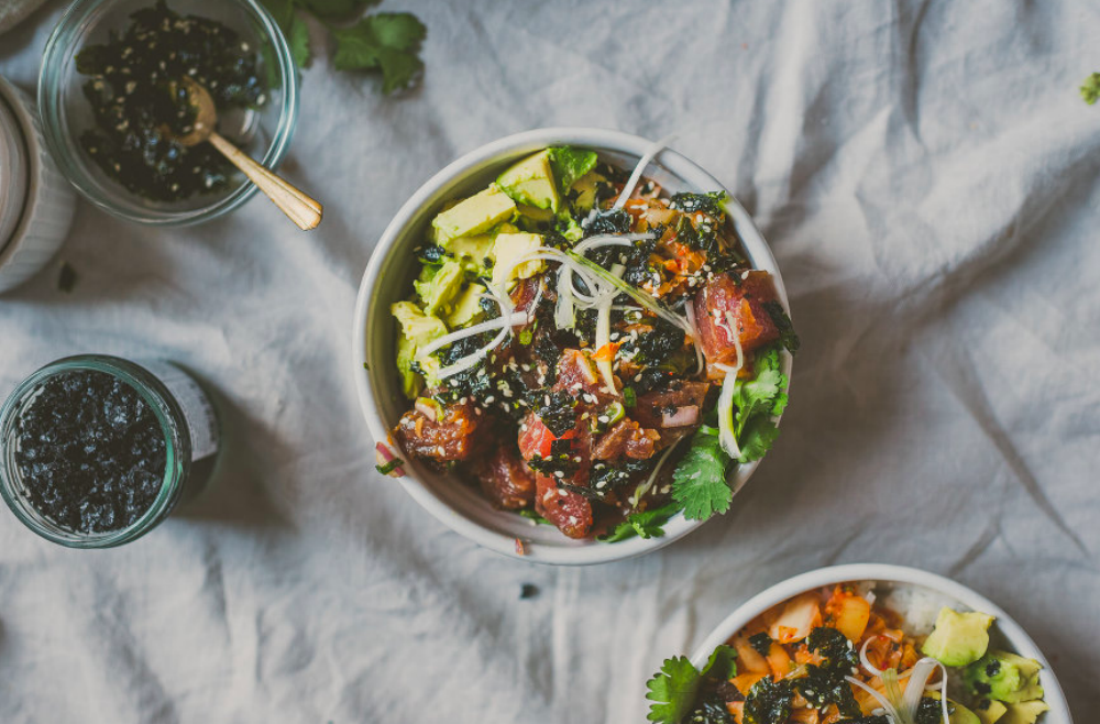 kimchi poke bowl FEM FEM