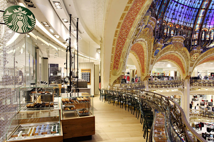 Starbucks-store-at-Galeries-Lafayette-La-coupole-Paris-fem-fem
