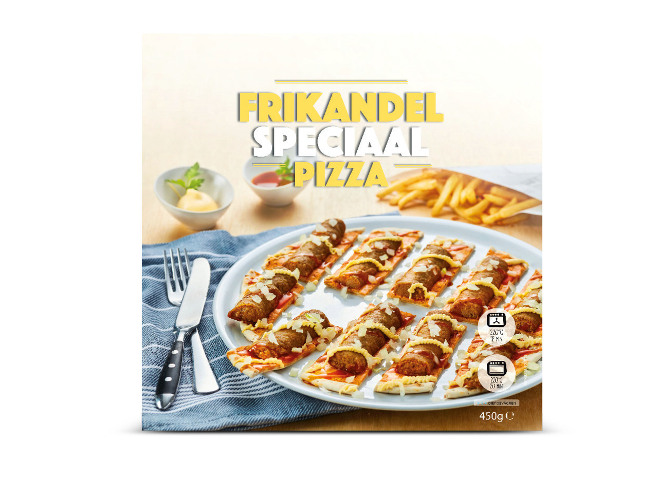 Frikandel speciaal pizza