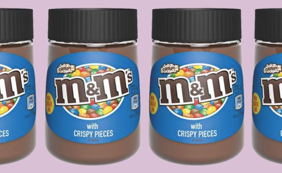 m&m crispy spread ontbijt FEM FEM