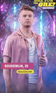 Are you the one? Boudewijn