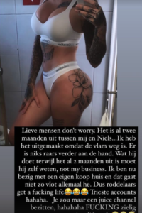 Bron: Instagram @rosannavoorwald