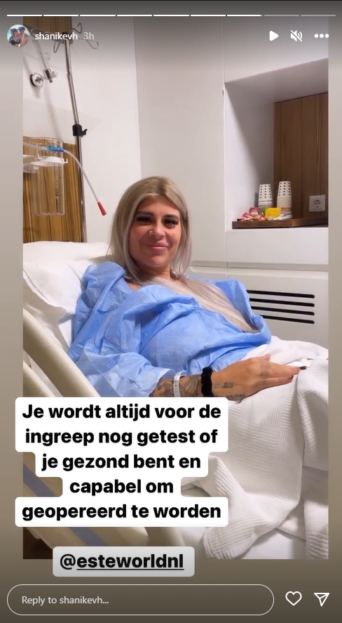 Ex on the beach Shani cosmetische ingreep