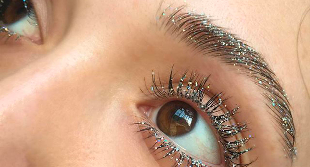 glitter mascara