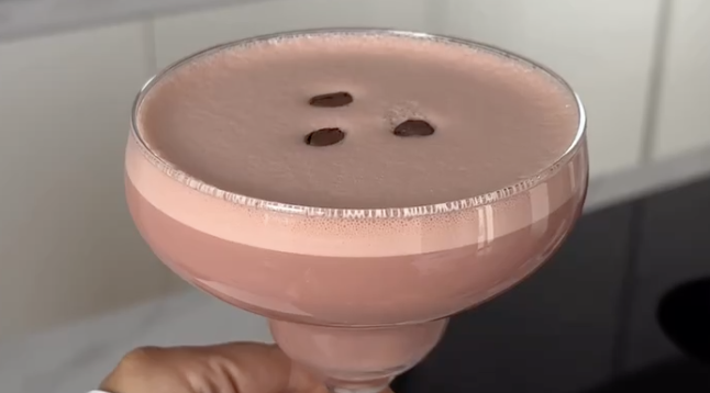 red velvet espresso martini