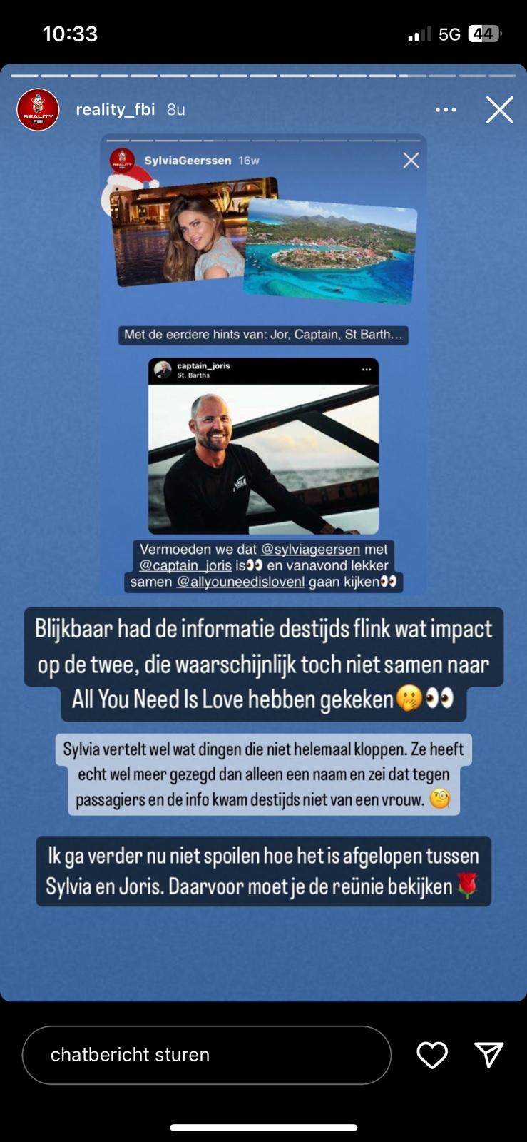 realityfbi wat sylvia zegt klopt niet