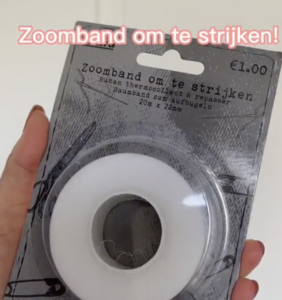 item om broek in te korten