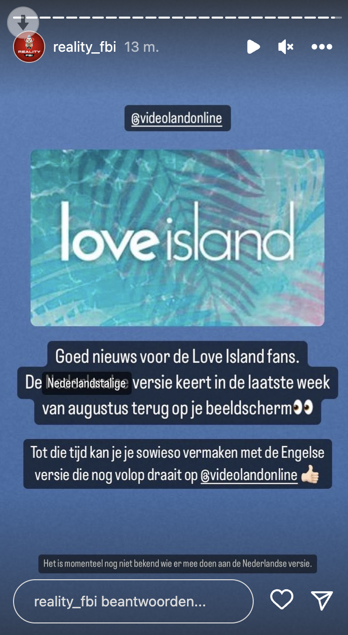 love island nieuw seizoen