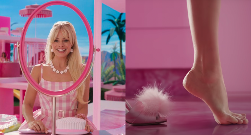 barbie film voeten gesprek van de dag