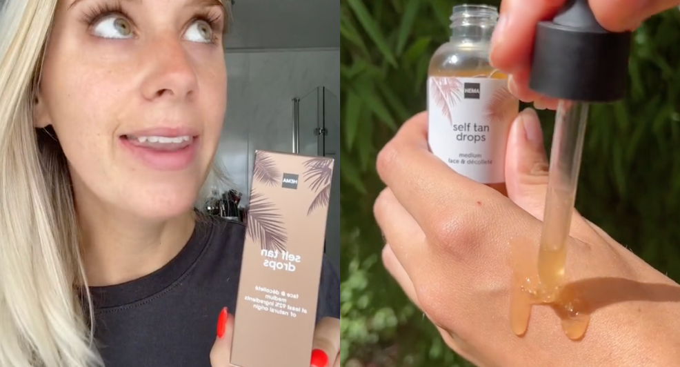 self tan drops hema