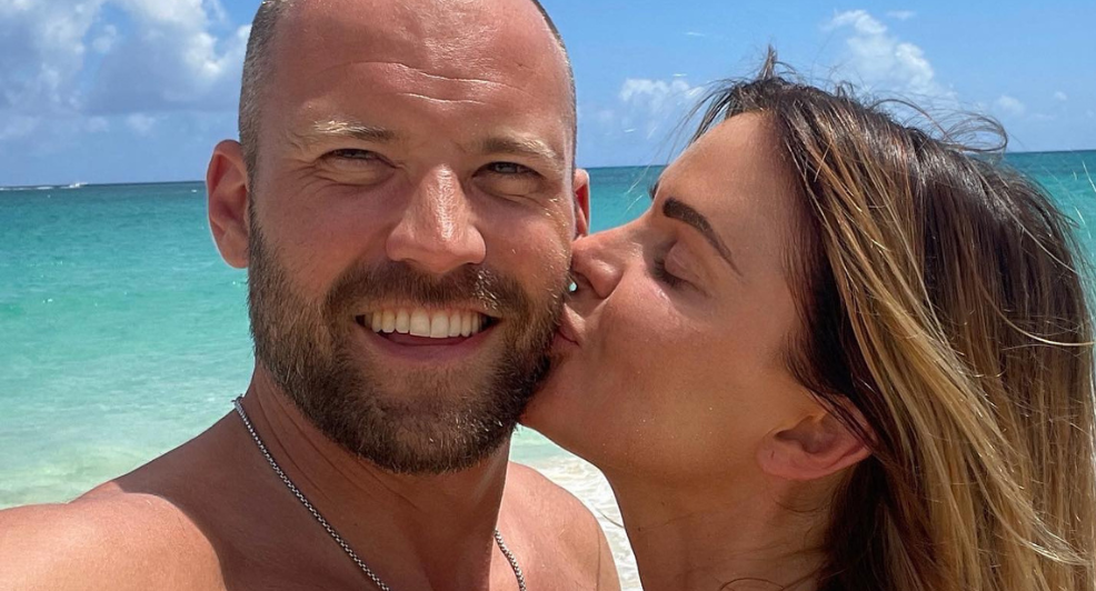 Sylvia Geersen en Joris op vakantie