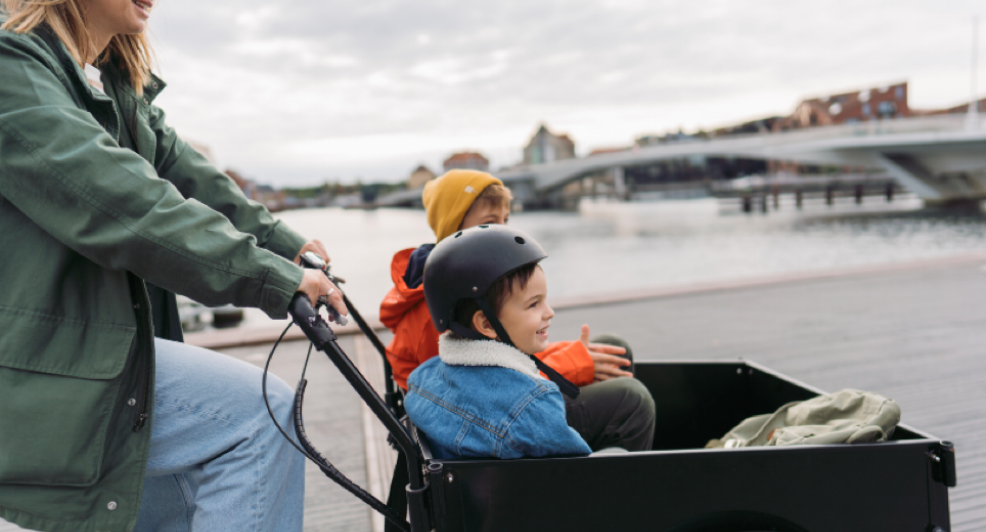 bakfiets moeder