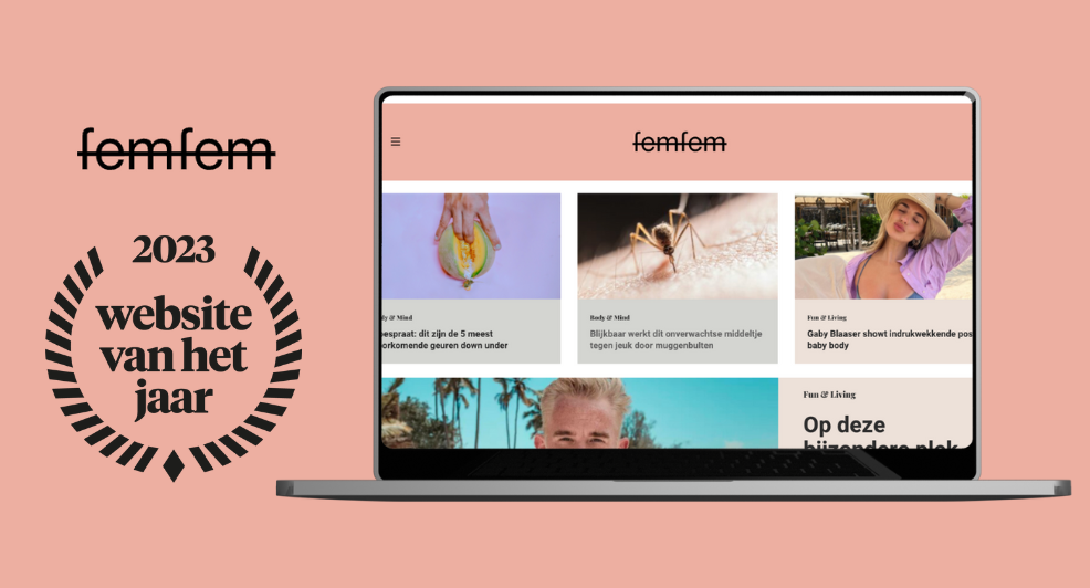fem fem website van het jaar