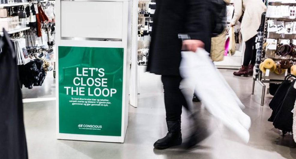 h&m korting altijd kleding recyclen 