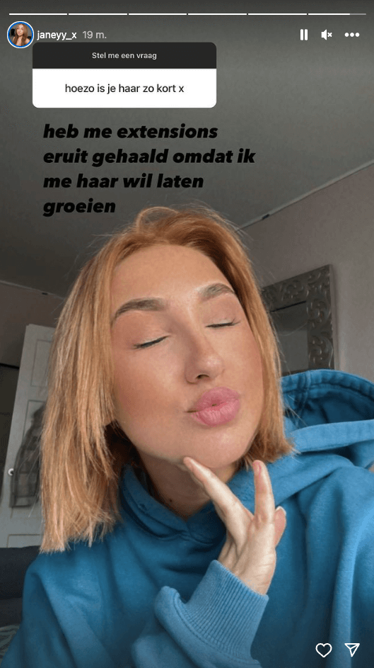 Nieuwe look Janey